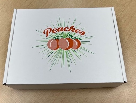 Peach Gift Pack - Shipping box for peaches