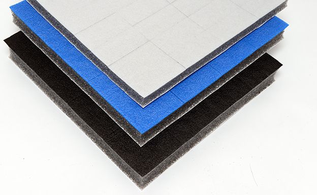 Polyethylene foam pads with adhesive back - EzeeStick
