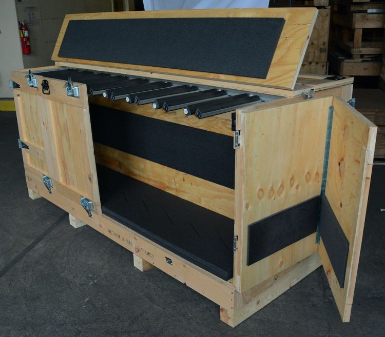 Custom wood crate