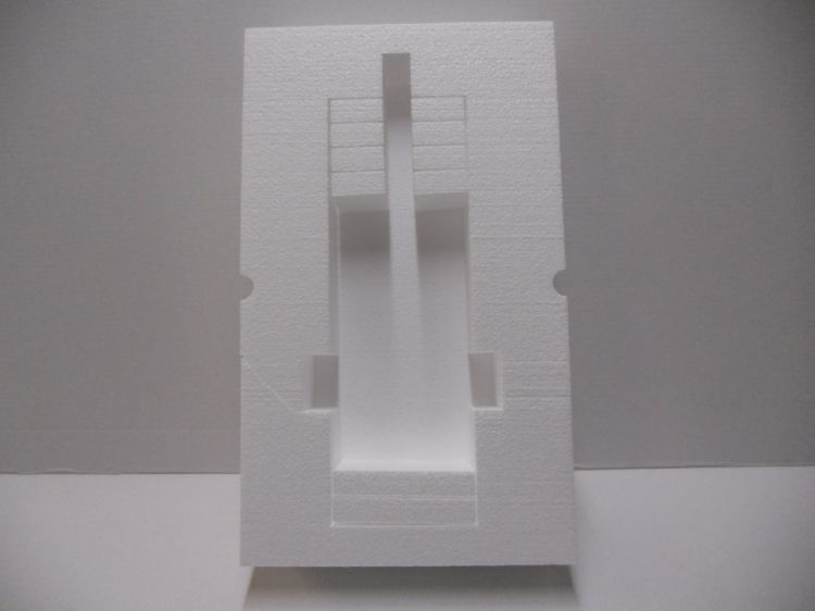 Custom cut foam inserts made from EPS - Expanded Polystyrene.