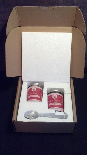 Custom Foam Box Inserts designed to ship custom desserts including pies, cakes, cupcakes.