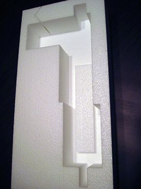 Custom foam box inserts. Compare to Styrofoam
