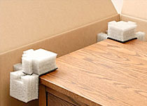 Foam corners for shipping and packing