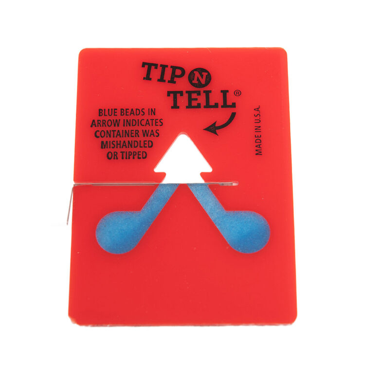Tip N Tell Shipping Indicator red