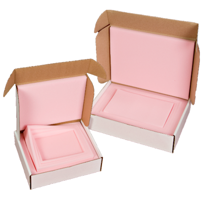 Foam-lined boxes