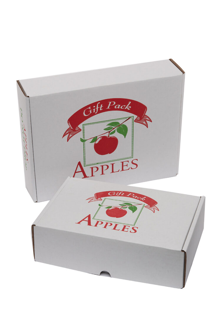 Apple packing boxes