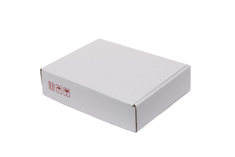 Fruit shipping box plain